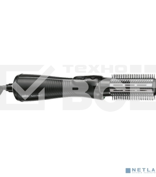Фен-щетка Braun AS 720 Satin Hair 7 700Вт, 2 реж.темпер., иониз., 2 насад., черный, 81483746