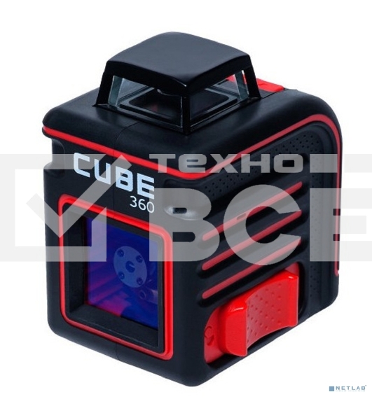 Уровень лазерный ADA Cube 360 Basic Edition 20(70)м ±3/10мм/м ±4° лазер2