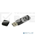 Флеш диск Netac U351 64Gb <NT03U351N-064G-20BK>, USB2.0, с колпачком, металлическая чёрная, фото2