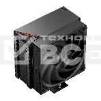 Кулер для процессора PCCooler RZ500 BK (250W, 4-pin PWM, 155mm, Al/Cu, 5x6mm, 1x120mm, 86.73CFM, 32dBA, 2200RPM, S: 1851/1700/1200/115X, AM5/AM4, black), фото8