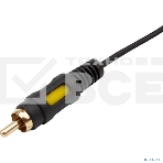 Шнур Стерео 3,5 мм 4C - 3 RCA, длина 1,5 мeтра (GOLD) Rexant, фото3