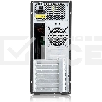 Компьютерный корпус c блоком питания Foxline FL-301-FZ450-RW ATX case, черный, 450 Ватт w/PSU 450W 8cm, w/4xUSB2.0, w/o FAN, w/DVD-RW, w/C13-C14 cable 1.5m, фото 1