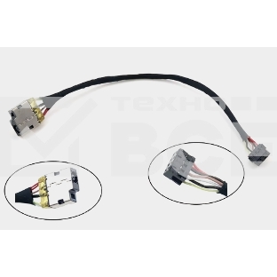 Разъем для ноутбука HP 250 255 G2 G3 15-G 15-R с кабелем