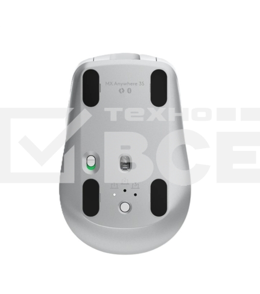 Мышь беспроводная/проводная Logitech MX Anywhere 3S серый, 8000 dpi, радиоканал, Bluetooth, USB, кнопки - 6