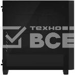 Корпус без блока питания Corsair 3000D RGB Airflow, Midi-Tower, TG, 3x120mm RGB, 2xUSB-A 3.2, E-ATX, ATX, mATX, mITX Black, фото5
