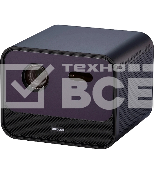 LED проектор InFocus IN3038SL Crusader Grandmaster с подставкой DLP, 1200 lm, FullHD, (1.2:1), HDMI 2.0 (eARC) 2x USB-A 2.0), AUX, SPDIF, RJ45 (LAN), Bluetooth 5.1/BLE, wi-fi 2.4/5GHz, 2х20W Dolby Audio, до 25000ч., 2.36 кг