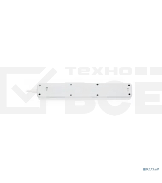 Сетевой фильтр Perfeo (PF_C3963) POWER STREAM - 5 роз - 1,5 м - белый