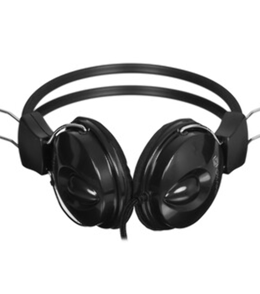 Проводные наушники Oklick HS-M200 черный, накладные, Jack 3.5 мм