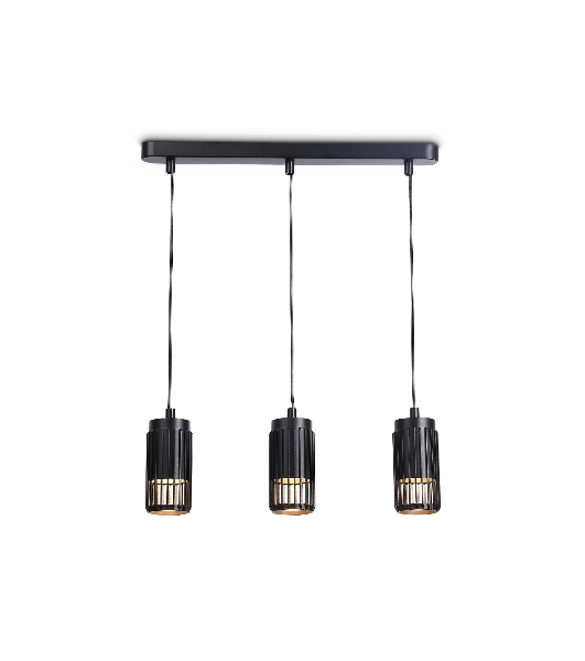 Светильник Ambrella light TN51699/3 BK черный GU10/3 400*60*1120