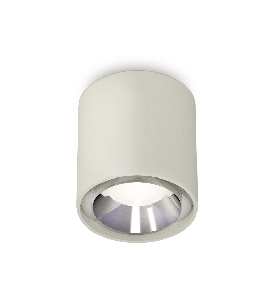 Светильник Ambrella Light XS7724003 SGR/PSL серый песок/серебро полированное MR16 GU5.3 (C7724, N7032)