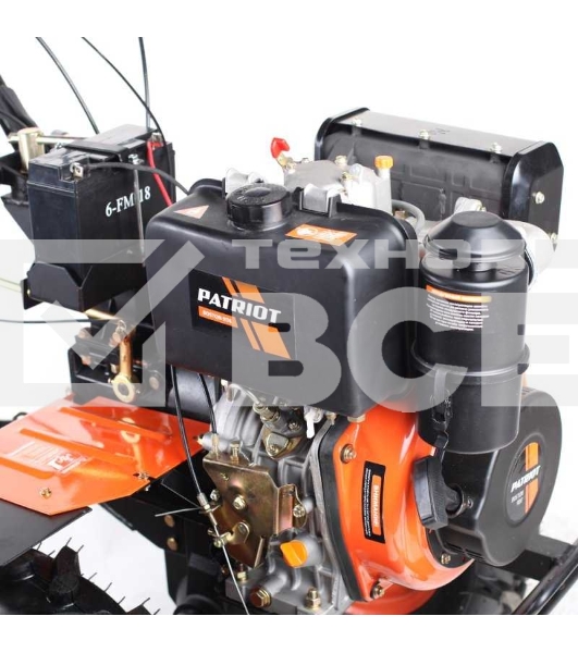 Мотоблок Patriot BOSTON-9DE (440701530) дизельный 9л.с.