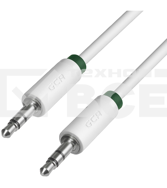 Кабель Greenconnect аудио 3.0m jack 3,5mm/jack 3,5mm белый, зеленая окантовка, ультрагибкий, 28 AWG, M/M, Premium GCR-AVC1662-3.0m, экран, стерео Кабель Greenconnect аудио 3.0m jack 3,5mm/jack 3,5mm белый, зеленая окантовка, ультрагибкий, 28 AWG, M/M, Pre