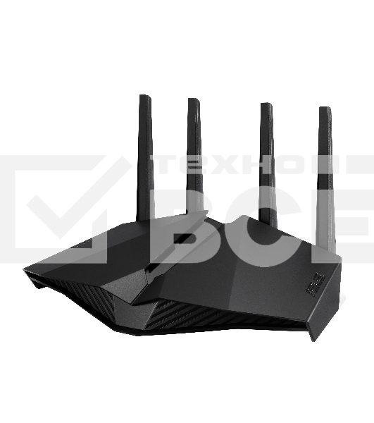Роутер ASUS RT-AX82U роутер 802.11b/g/n/ac/ax, до 574 + 4804Мбит/c, 2,4 + 5 гГц, 4 антенны, USB, GBT LAN ; 90IG05G0-MO3R10