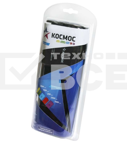 Зарядное устройство КОСМОС KOC509  509 (без аккум) (1-4 АА/ААА c d 2х9v)