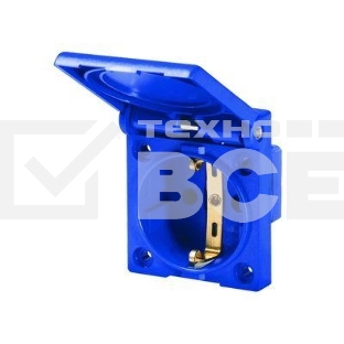 Розетка скрыт. уст. 16А 250В 2P+E IP54 ДКС DIS5702061
