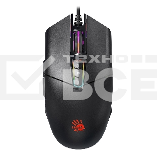 Мышь проводная A4Tech Bloody P91s черный, 8000 dpi, USB, кнопки - 8