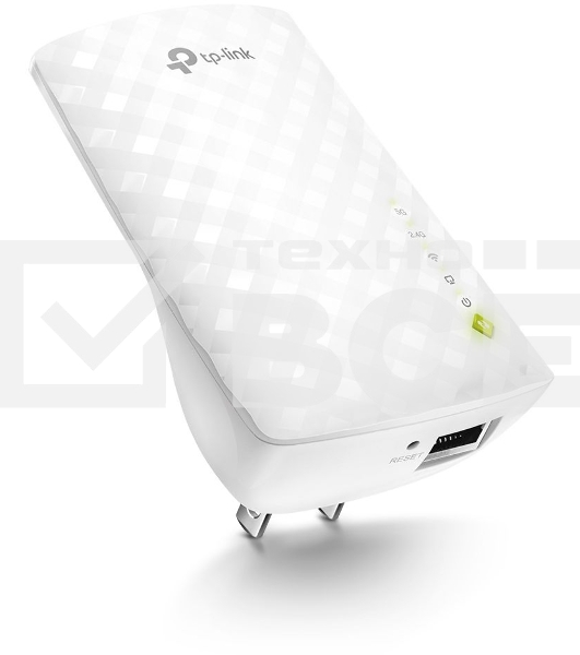 Усилитель Wi-Fi сигнала TP-Link AC750 OneMesh WiFi Range Extender, 300Mbps at 2.4G and 433Mbps at 5G, compact house with internal antennas, 1 10/100Mbps Ethernet port, WPS button for quick setup, Smart Indicator for best location, support OneMeshTMtechnol