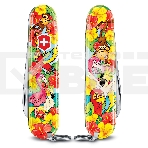 Нож перочинный Victorinox My First Victorinox Parrot Edition (0.2373.E3) 84мм 9функций красный/рисунок карт.коробка, фото2