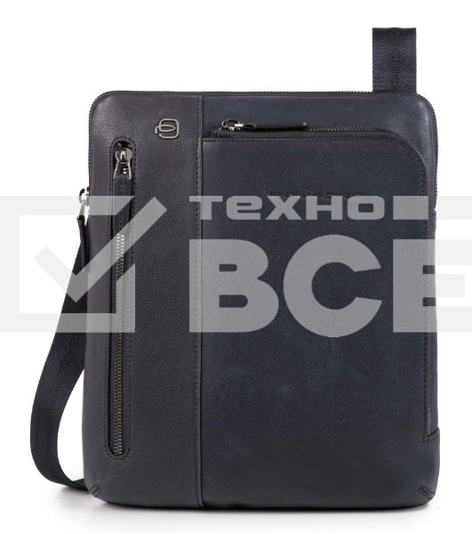 Сумка мужская Piquadro Black Square CA1816B3/BLU4, синий, натур.кожа