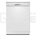 Посудомоечная машина Korting KDF 60060 / Отдельност., 60 см, А+/A/A, электронное управление, 4 программ, 12 компл., LED индикаторы, 1/2 закрузка, таймер 3/6/9 ч, белый, фото 1