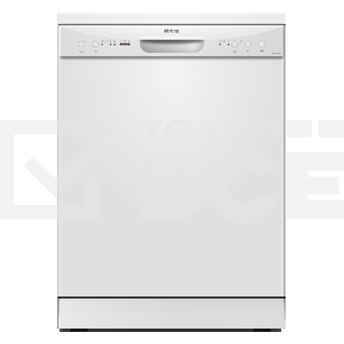 Посудомоечная машина Korting KDF 60060 / Отдельност., 60 см, А+/A/A, электронное управление, 4 программ, 12 компл., LED индикаторы, 1/2 закрузка, таймер 3/6/9 ч, белый