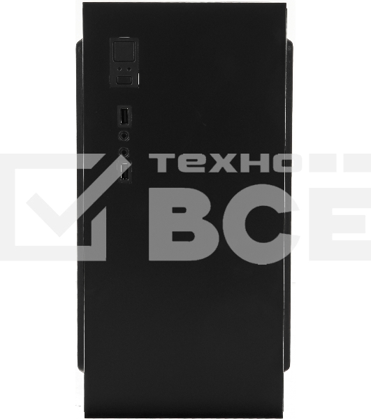 Компьютерный корпус Accord ACC-259 черный без БП mATX 2xUSB2.0, audio