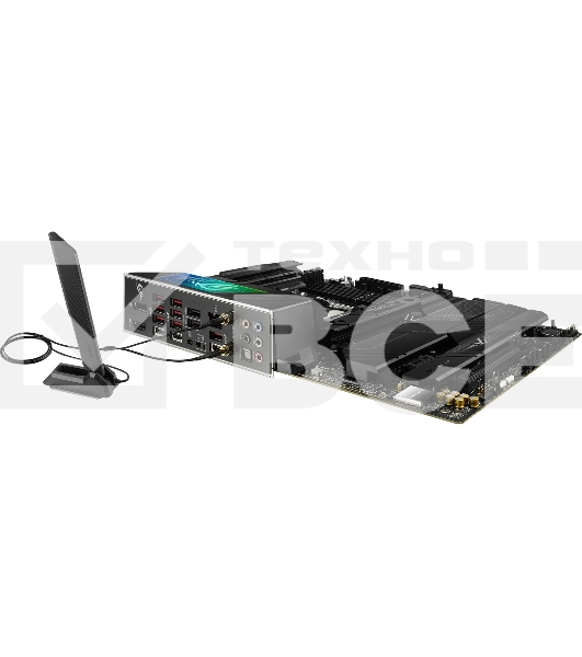 Материнская плата ASUS ROG STRIX X670E-F GAMING WIFI, AM5, AMD X670, 4xDDR5, 4xSATA, 4xM.2, 1xPCIe 5.0 x16, 1xPCIe 4.0 x4, 1xHDMI, 1xDP, 1x 2.5Gb LAN, 2xUSB-C 3.2 Gen 2, 2xUSB-C 3.2 Gen 2x2, 2xUSB-A 2.0, 7xUSB-A 3.2 Gen 2, 5x3.5 мм, 7.1, ATX