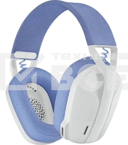 Гарнитура Logitech Headset G435 LIGHTSPEED Wireless Gaming WHITE - Retail