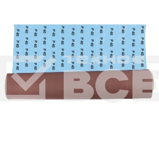 Шкурка на тканевой основе Matrix, P 40, 1000 мм х 20 м, водостойкая