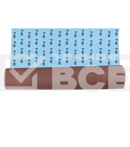 Шкурка на тканевой основе Matrix, P 40, 1000 мм х 20 м, водостойкая