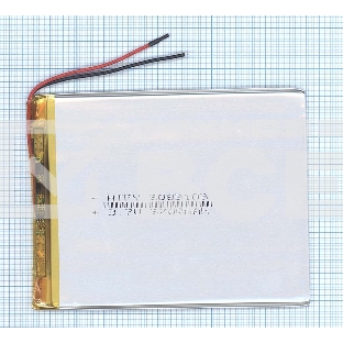 Аккумулятор Li-Pol (батарея) 3*83*103мм 2pin 3.7V/3700mAh