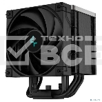 Кулер для процессора DEEPCOOL AK500 ZERO DARK черный, 120 мм, алюминий/медь, 1850 об/мин, 31.5 дБ, 4 pin, 240 Вт, 158 мм, фото2