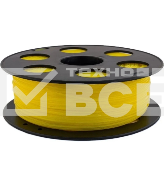 Пластик для принтера 3D Bestfilament st_petg_yellow_1kg_1.75 PETG d1.75мм 1кг 1цв.