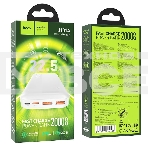 Портативный аккумулятор Hoco J101A, 20000мАч, 3A, белый, фото 1