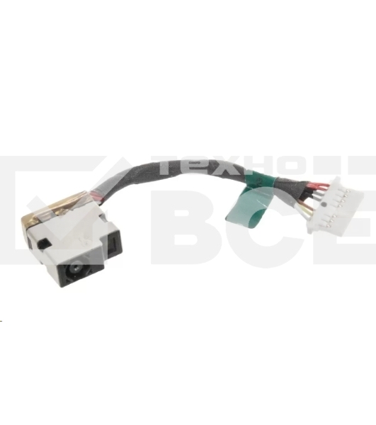 Разъем для ноутбука HP 14-CF 14-CK 14-CY 14-CM 14-BA 14-BS 14-BU 14-DF 14-DK 14-DG 14-DH с кабелем