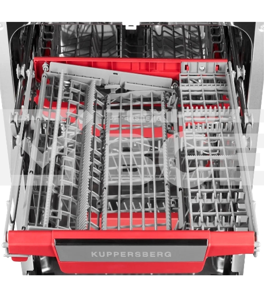 Встраиваемая посудомоечная машина Kuppersberg GLM 4580 45 см, 11 комплектов, 7 программ, 44 дБ, конденсационная сушка