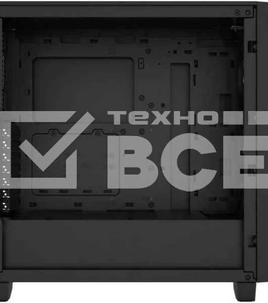Корпус без блока питания Corsair 3000D RGB Airflow, Midi-Tower, TG, 3x120mm RGB, 2xUSB-A 3.2, E-ATX, ATX, mATX, mITX Black