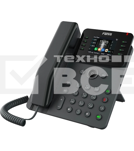 Телефон IP Fanvil V62G черный