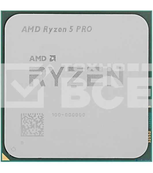 Процессор CPU AMD Ryzen 5 Pro 5655G TRAY 100-000001513 (AM4, 3.9GHz up to 4.4GHz/6x512Kb+16Mb, 6C/12T, 7nm, 65W, unlocked, Radeon Vega 1900MHz)
