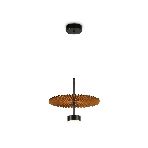 Светильник Ambrella light LH72607 BK/CF черный/кофе 6W 3000K D300*260-1770, фото9