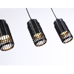Светильник Ambrella light TN51699/3 BK черный GU10/3 400*60*1120, фото4