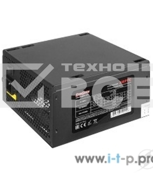Блок питания Exegate 500PPE (EX260641RUS), 500Вт, 120мм, черный