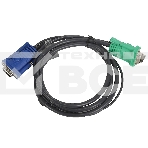 Кабель KVM ATEN 2L-5201U USB(тип А Male)+HDB15(Male) <-> SPHD15(Male) 1,2м., черный., фото6