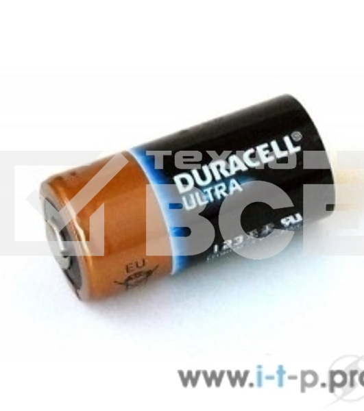 Литиевая батарейка Duracell CR123 ULTRA/High power Lithium (1шт. в уп-ке)
