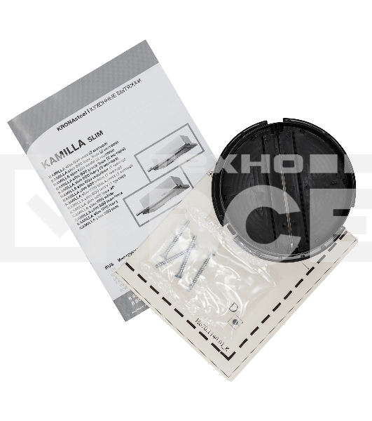 Вытяжка Krona KAMILLA slim 600 ivory (2 мотора)