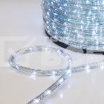 Дюралайт LED, свечение с динамикой (3W) - белый Эконом 24 LED/м , бухта 100м, фото2