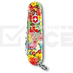Нож перочинный Victorinox My First Victorinox Parrot Edition (0.2373.E3) 84мм 9функций красный/рисунок карт.коробка, фото3
