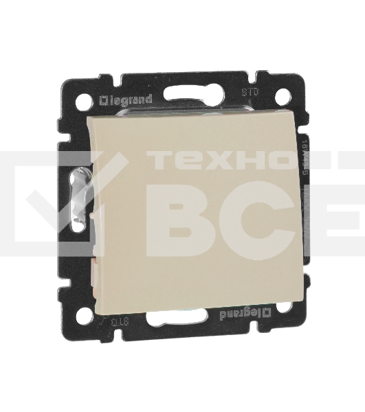 Выключатель Legrand 774301 Valena простой 10 Ax (слоновая кость)