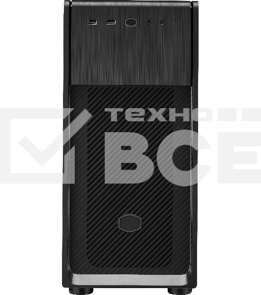 Компьютерный корпус без блока питания Cooler Master Elite 500, 2xUSB3.2, 1x120Fan, w/o PSU, Black, w/o ODD, Window TG left panel, ATX