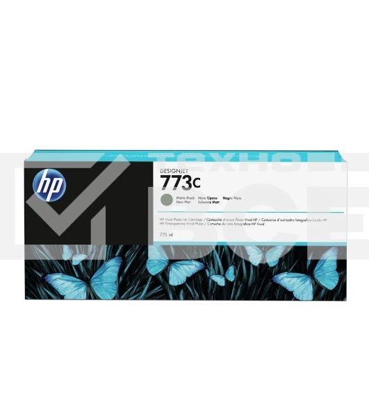 Картридж струйный HP 773C (C1Q37A) черный матовый для HP Designjet Z6600/Z6800 (775мл)